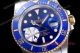 Rolex Submariner Blue Dial Luxury Swiss Watches - Super Clone Rolex 3135 Movement (7)_th.jpg